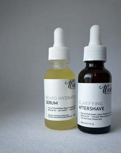 Combo: Clarifying Aftershave & Beard Hydration Serum